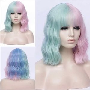 Pastel Mermaid 10 inch Adjustable Wig